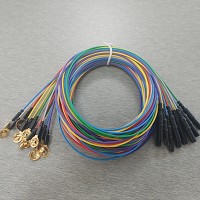 Reusable Tangle Free 10mm Gold EEG Cup Electrodes