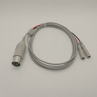 DIN 5-Pole (240) Plug to 2 x DIN 1.5mm Touch-Proof (TP-male) Adaptor