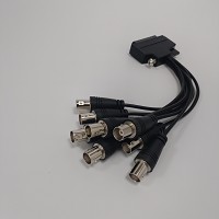 D-Sub 25 (male) to 8 x BNC (female) Trigger Splitter Cable
