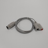 DIN 5-Pole (240��) Plug to 2 x DIN 1.5mm Touch-Proof (TP-male) Adaptor
