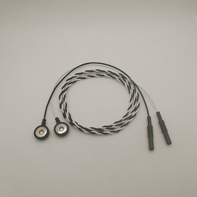 Lead Wire with Snap ECG Electrode cable