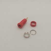 Touch-protected Ø 1.5 mm panel-mount terminals (DIN 42802)