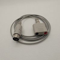 DIN 5-Pole (240��) Plug to 2 x DIN 1.5mm Touch-Proof (TP-male) Adaptor